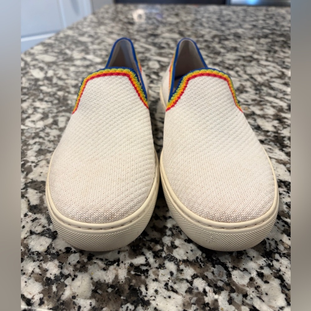 Rothy’s Rainbow Slip On’s